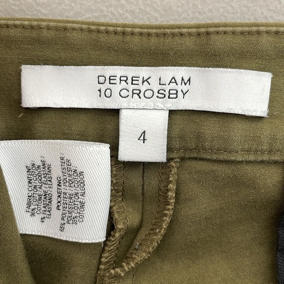 Derek Lam 10 Crosby Jeans Women's 4 Green Denim Bootcut - Picture 9 of 12